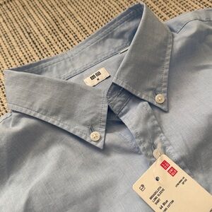 Uniqlo broadcloth long sleeve shirt